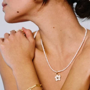 BRUNA The Label Fleur Charm Seashell^ Kettenanhänger