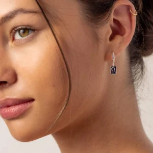 BRUNA The Label Florence Hoops^ Ohrringe Mit Anhänger | Creolen