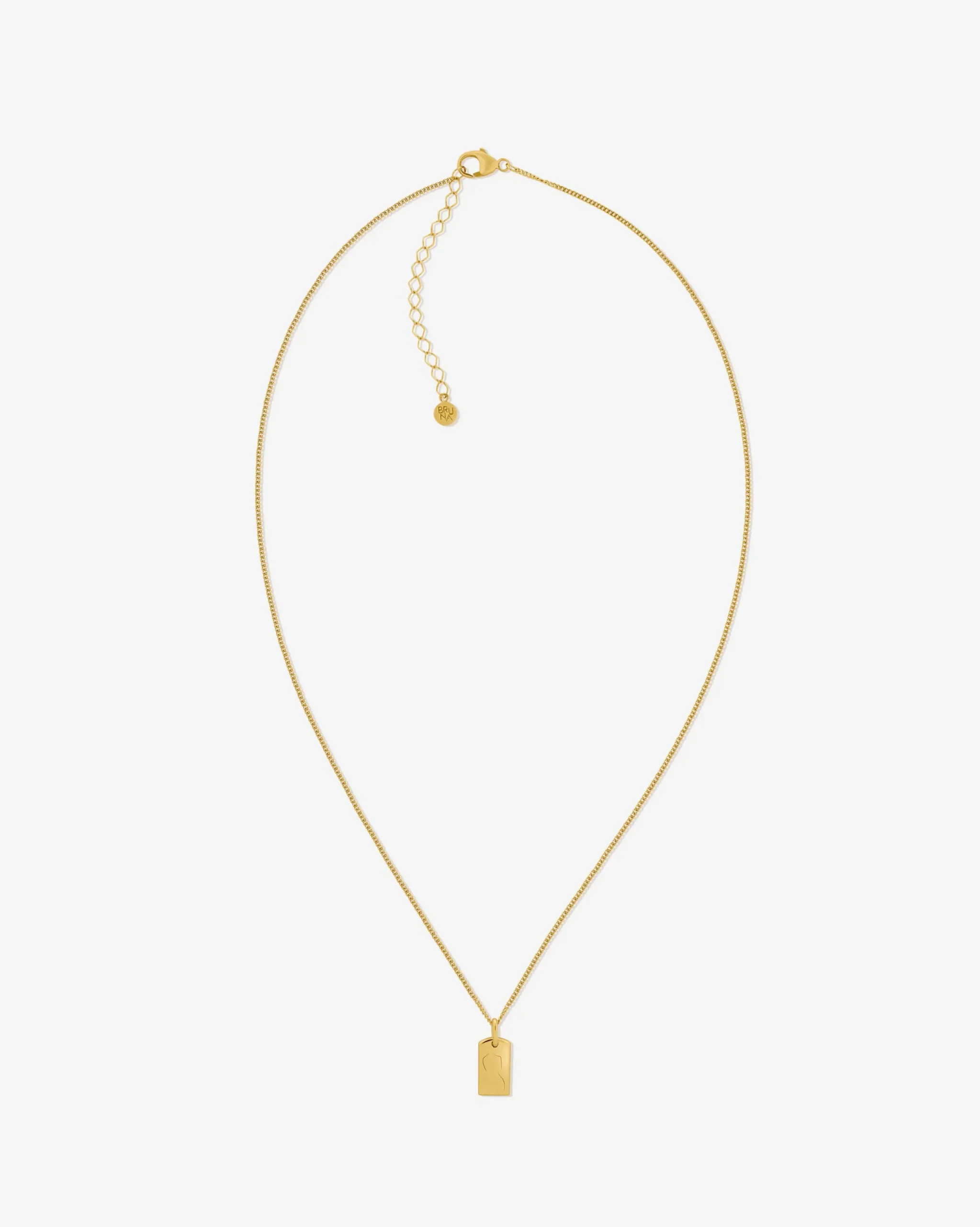 florence_mini_necklace_3.webp BRUNA The Label Florence Mini Necklace^ Charms | Filigrane Ketten