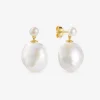 BRUNA The Label Genova 14k Gold Earrings^ Perlen