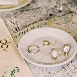 BRUNA The Label Genova 14k Gold Earrings^ Perlen
