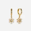 BRUNA The Label Gironde Topaz Mini Hoops^ Ohrringe Mit Anhänger | Creolen