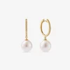 BRUNA The Label La Perla Hoops^ Ohrringe Mit Anhänger | Creolen