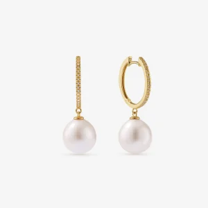 BRUNA The Label La Perla Hoops^ Ohrringe Mit Anhänger | Creolen