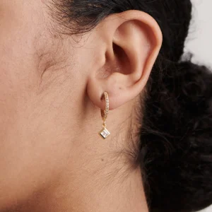BRUNA The Label Lacona Hoops^ Ohrringe Mit Anhänger