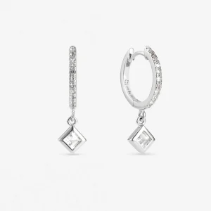 BRUNA The Label Lacona Hoops^ Ohrringe Mit Anhänger