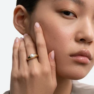 BRUNA The Label Limoges Ring^ Stacking-Ringe | Perlen
