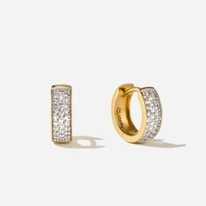 BRUNA The Label Lourdes Small Hoops^ Creolen