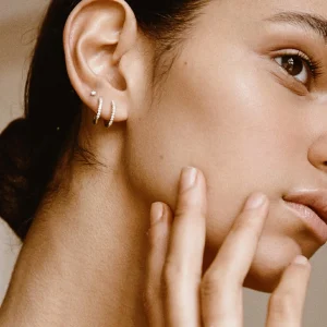 BRUNA The Label Lumière Hoops^ Creolen