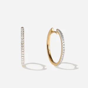 BRUNA The Label Lumière Large Hoops^ Creolen