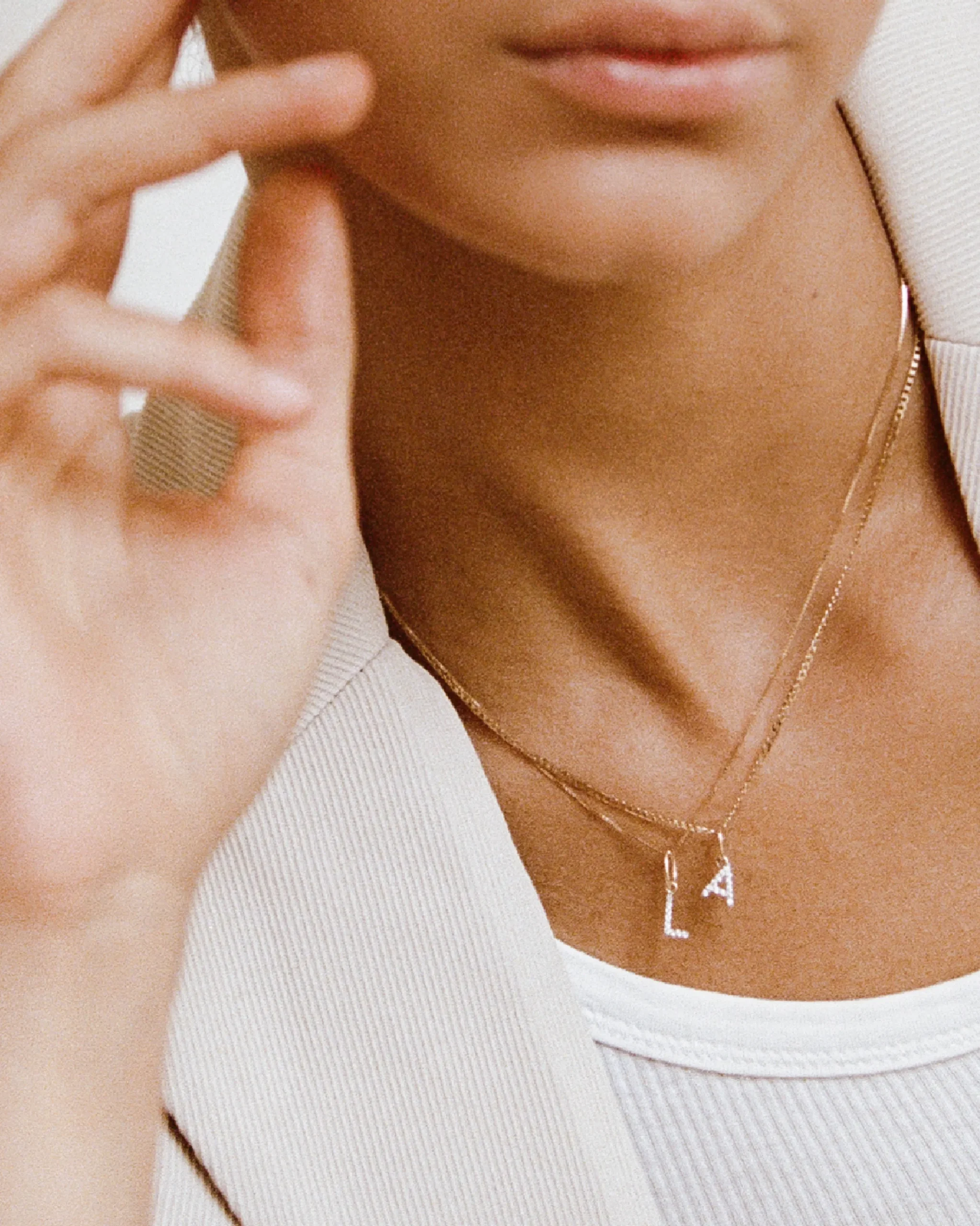 lyon_k_gold_necklace_2.webp BRUNA The Label Lyon 14k Gold Necklace^ Chains | Filigrane Ketten