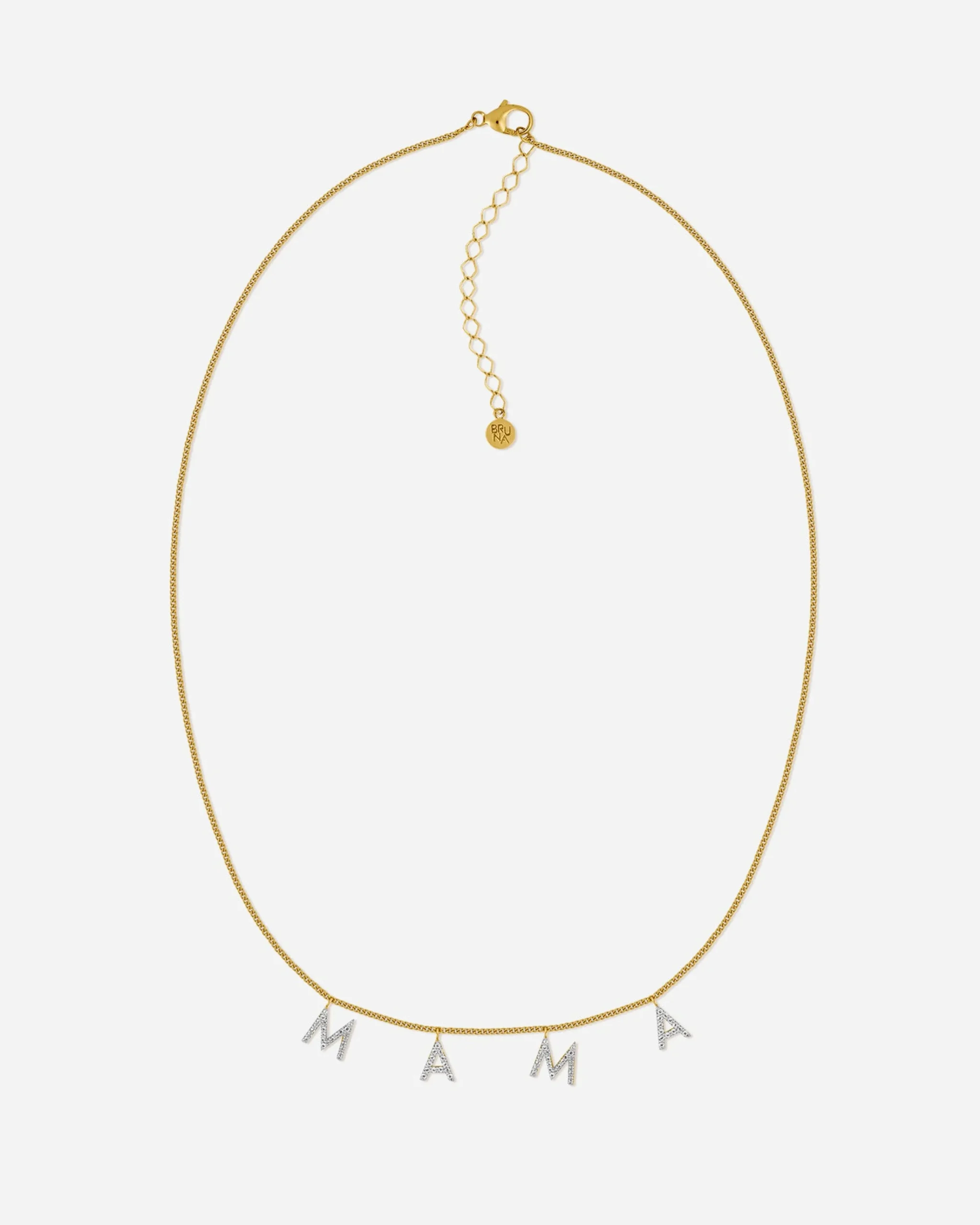 mama_necklace_3.webp BRUNA The Label Mama Necklace^ Charms | Filigrane Ketten