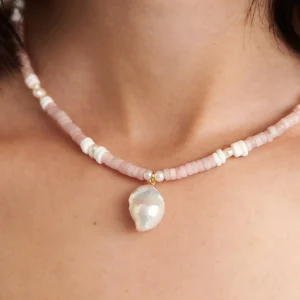 BRUNA The Label Marbella Necklace^ Bunt | Perlen