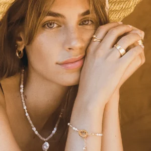 BRUNA The Label Marbella Necklace^ Bunt | Perlen