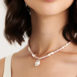 BRUNA The Label Marbella Necklace^ Bunt | Perlen