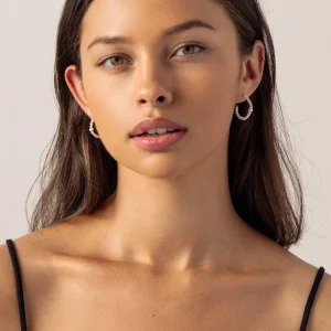 BRUNA The Label Marinella Hoops^ Creolen | Perlen