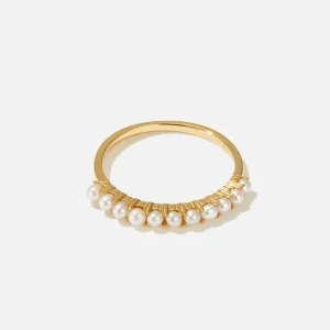 BRUNA The Label Marino Ring^ Stacking-Ringe | Perlen