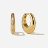 BRUNA The Label Merida Topaz Hoops^ Creolen