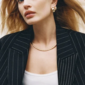 BRUNA The Label Merida Topaz Hoops^ Creolen