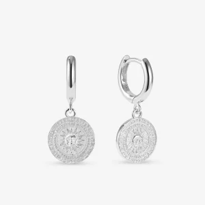 BRUNA The Label Milos Mini Hoops^ Ohrringe Mit Anhänger | Creolen