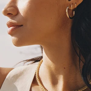 BRUNA The Label Mimosa Large Hoops^ Creolen