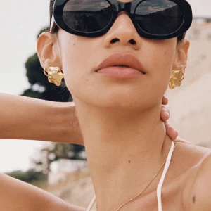 BRUNA The Label Mimosa Medium Hoops^ Creolen