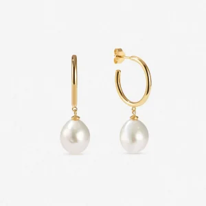 BRUNA The Label Monaco Hoops^ Ohrringe Mit Anhänger | Creolen