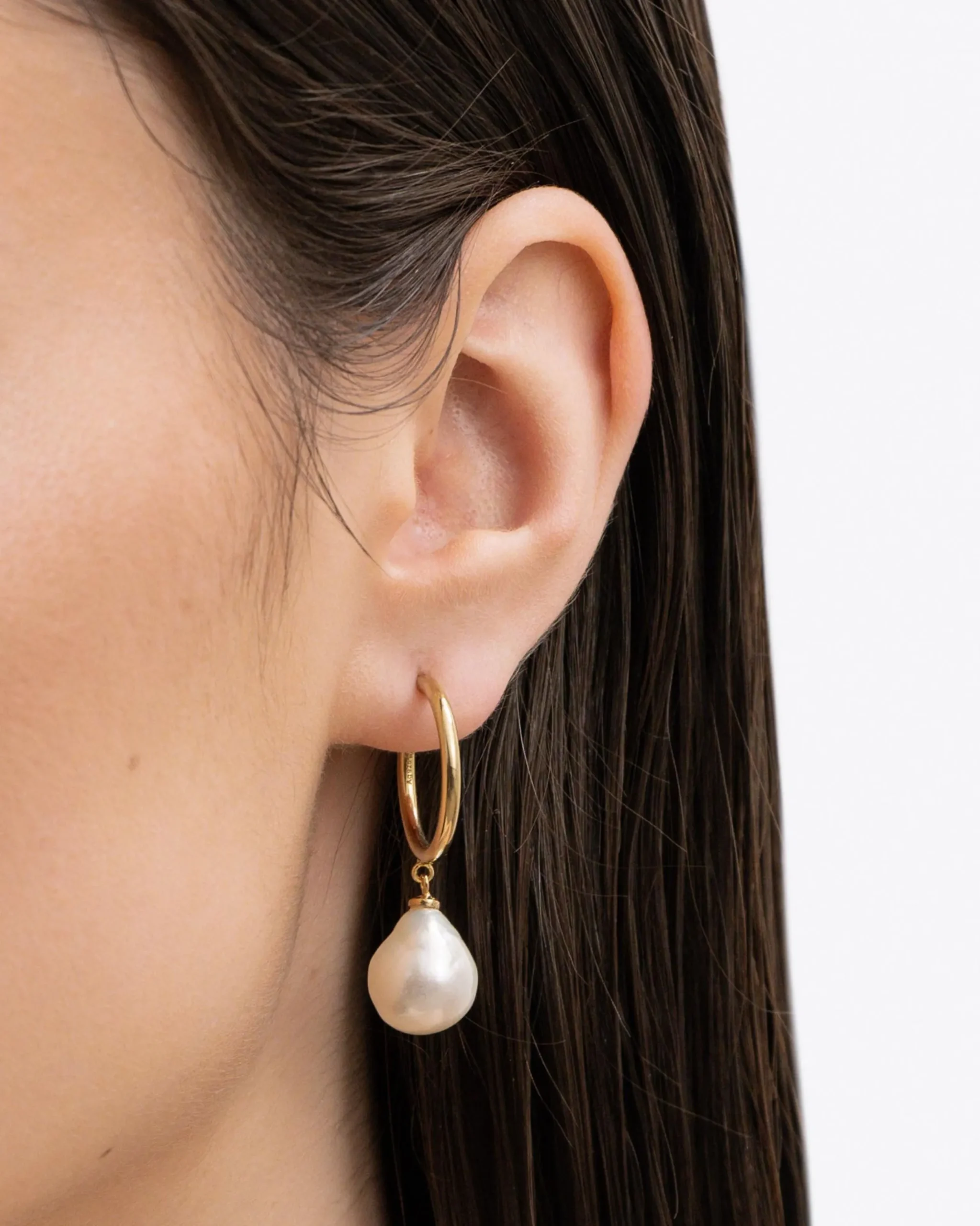 monaco_hoops_1.webp BRUNA The Label Monaco Hoops^ Ohrringe Mit Anhänger | Creolen
