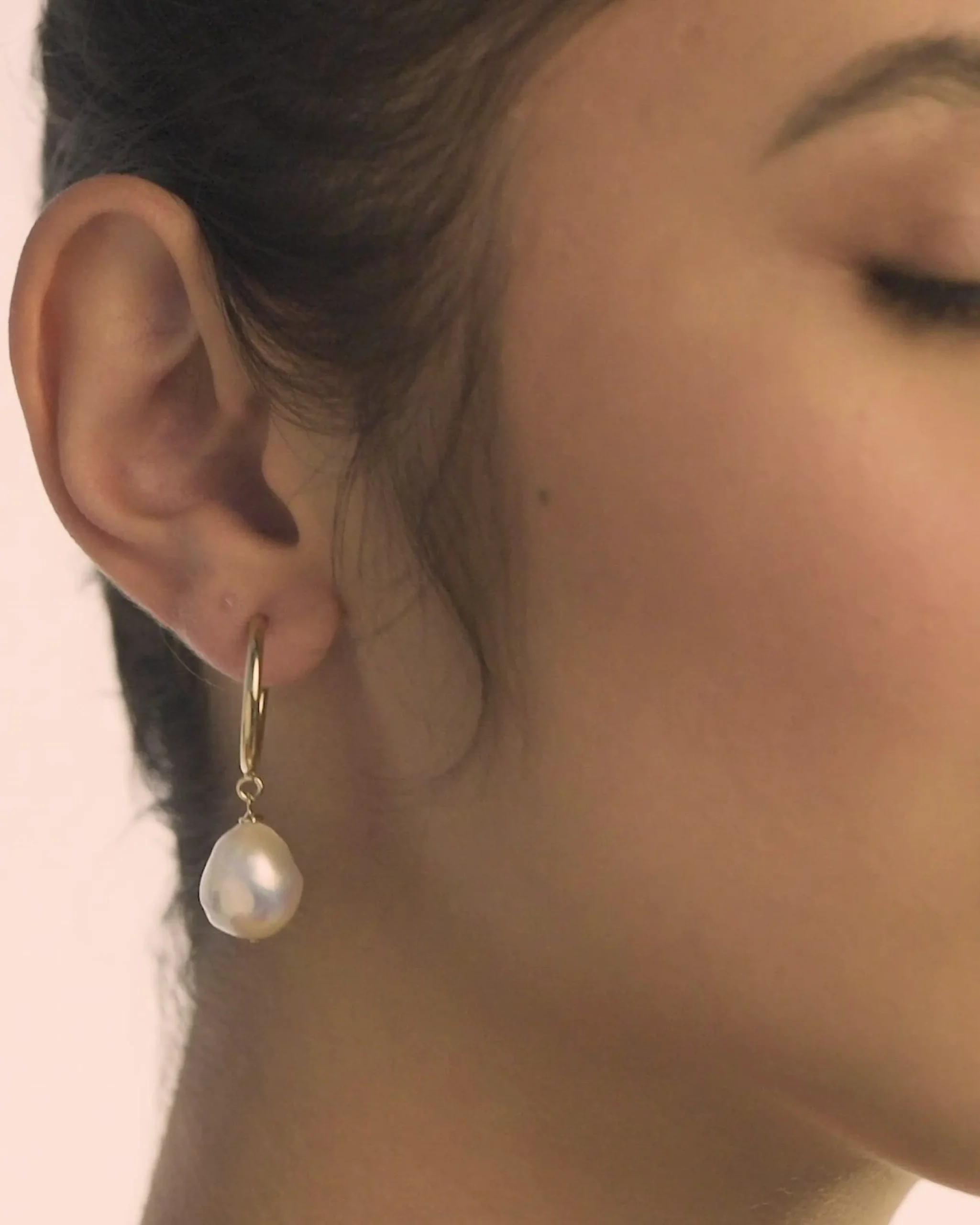 monaco_hoops_3.webp BRUNA The Label Monaco Hoops^ Ohrringe Mit Anhänger | Creolen