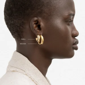 BRUNA The Label Nantes Medium Hoops^ Creolen