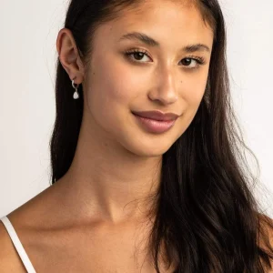 BRUNA The Label Ohana Pearl Mini Hoops^ Perlen | Ohrringe Mit Anhänger