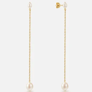 BRUNA The Label Paloma Long Earrings^ Drop | Perlen