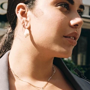 BRUNA The Label Pamplona 14k Gold Earrings^ Perlen