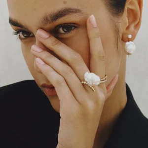 BRUNA The Label Pamplona Ring^ Stacking-Ringe | Perlen