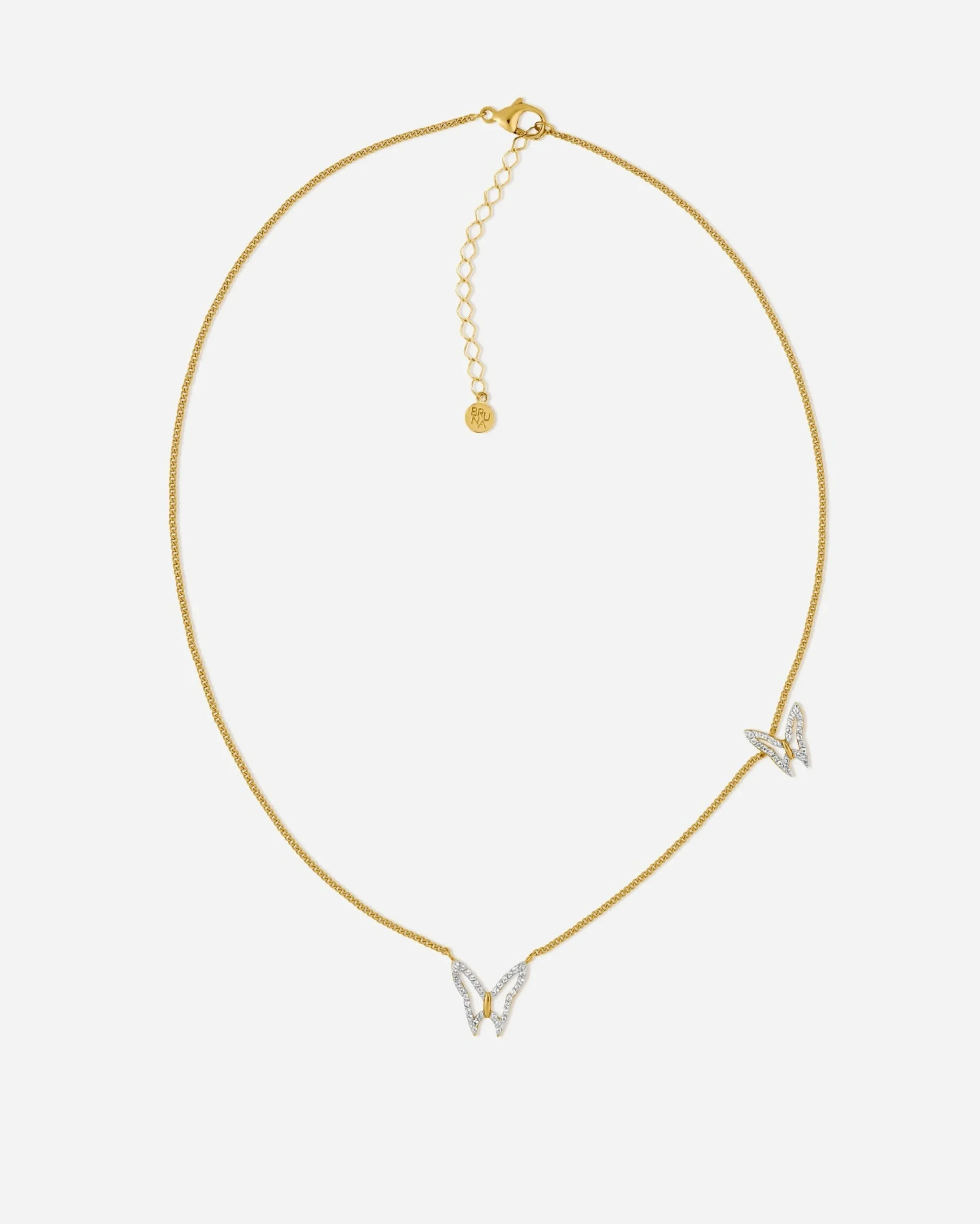 papillon_necklace_0.webp BRUNA The Label Papillon Necklace^ Charms | Filigrane Ketten