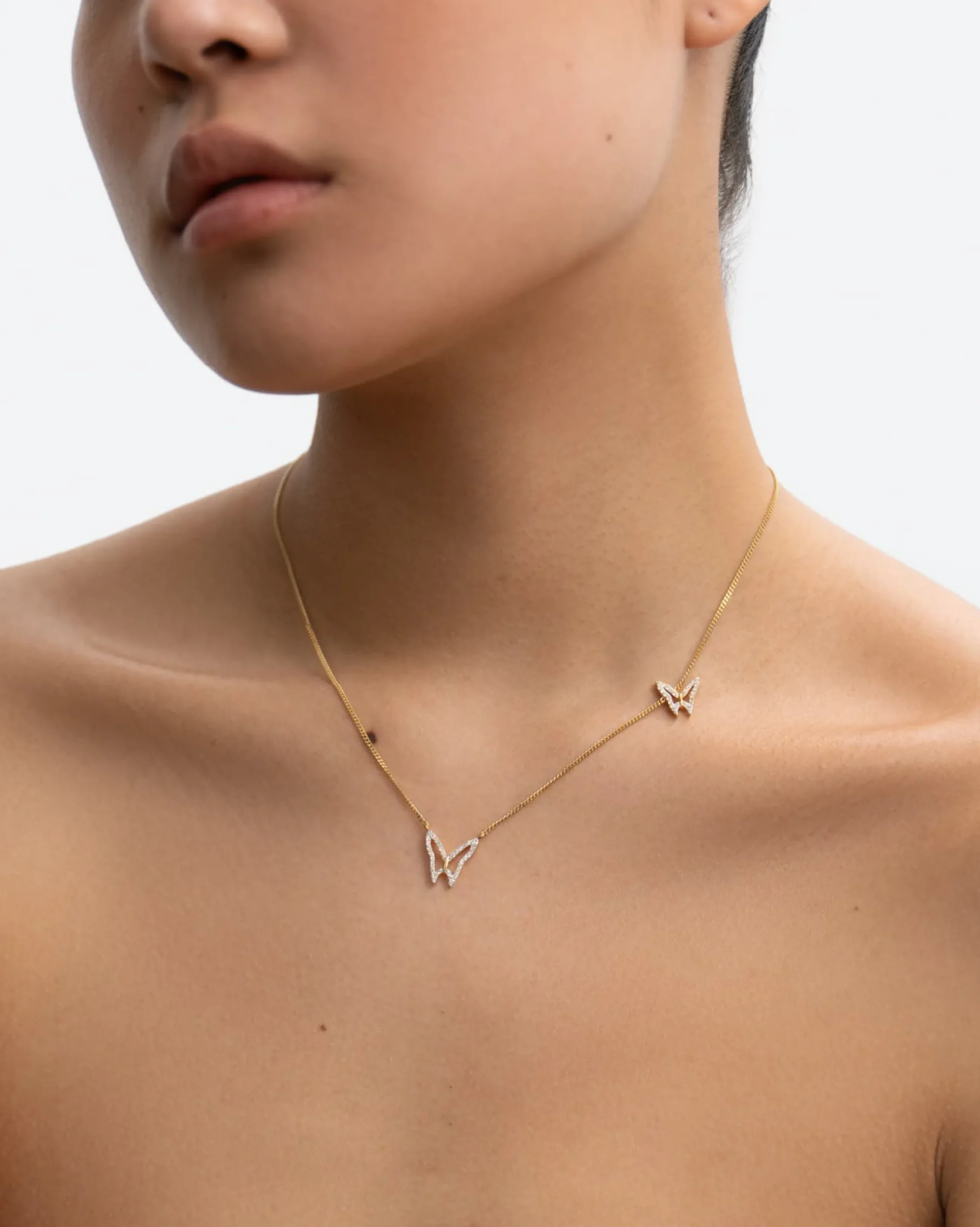 papillon_necklace_5.webp BRUNA The Label Papillon Necklace^ Charms | Filigrane Ketten