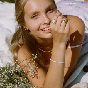 BRUNA The Label Puglia Pearl Ring^ Siegel | Edelsteine