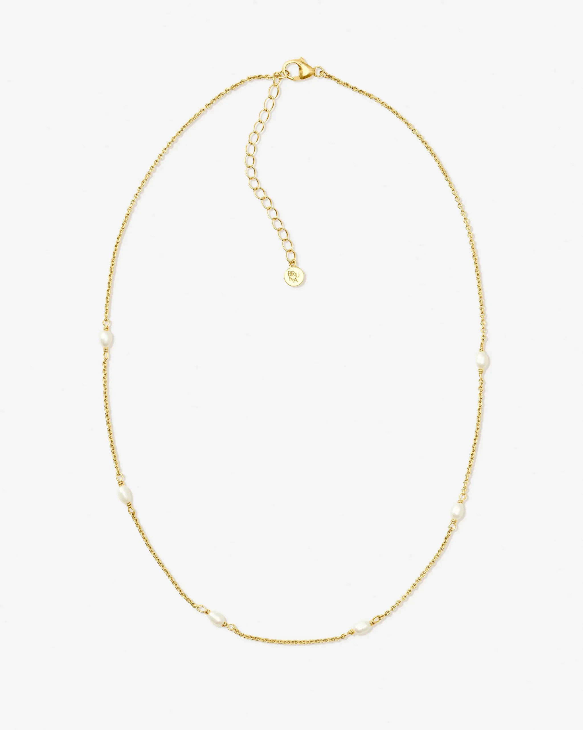 ravello_necklace_4.webp BRUNA The Label Ravello Necklace^ Perlen | Filigrane Ketten
