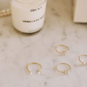 BRUNA The Label Rivoli Ring^ Stacking-Ringe | Perlen