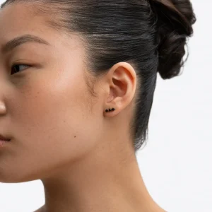 BRUNA The Label Rochelle Onyx Earrings^ Studs