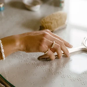BRUNA The Label Rosemary Ring^ Stacking-Ringe | Perlen