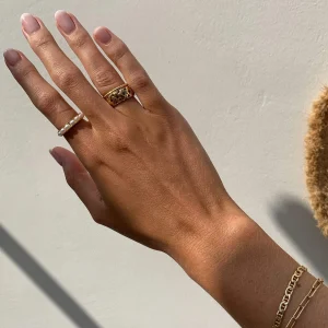BRUNA The Label Rosemary Ring^ Stacking-Ringe | Perlen