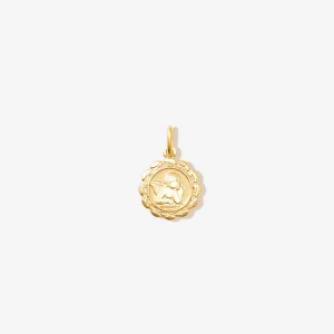 BRUNA The Label Saint 14k Gold Charm^ Kettenanhänger