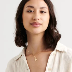 BRUNA The Label Saint 14k Gold Charm^ Kettenanhänger