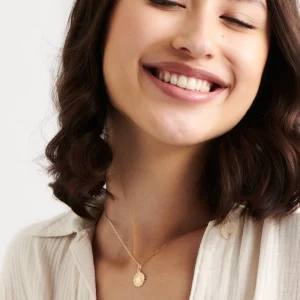 BRUNA The Label Saint 14k Gold Charm^ Kettenanhänger