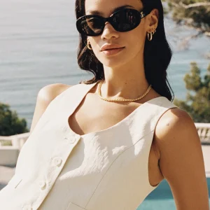 BRUNA The Label Saint-Tropez 14k Gold Hoops^ Creolen