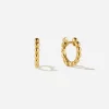 BRUNA The Label Samos 14k Gold Hoops^ Creolen