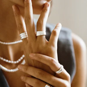 BRUNA The Label Samos Ring^ Stacking-Ringe | Filigran