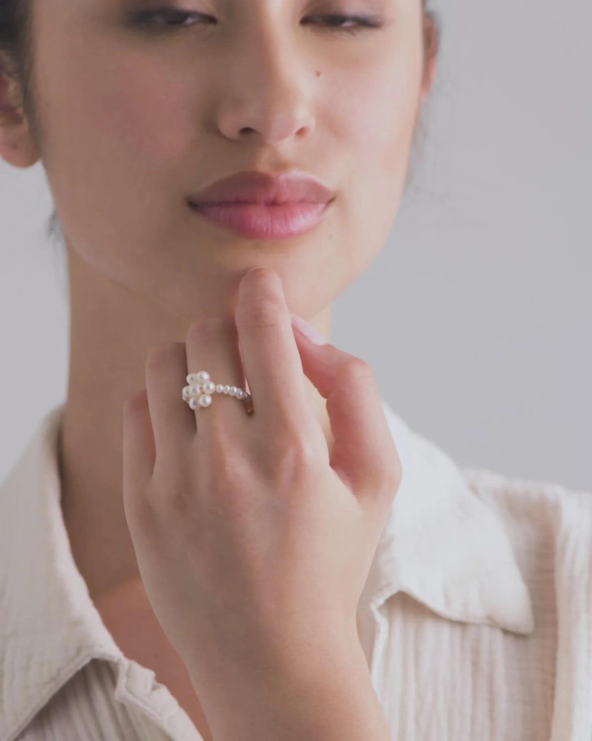 santorin_ring_5.webp BRUNA The Label Santorin Ring^ Perlen | Statement
