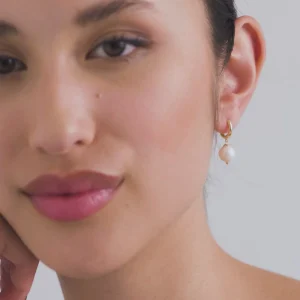 BRUNA The Label Sevilla Hoops^ Ohrringe Mit Anhänger | Creolen